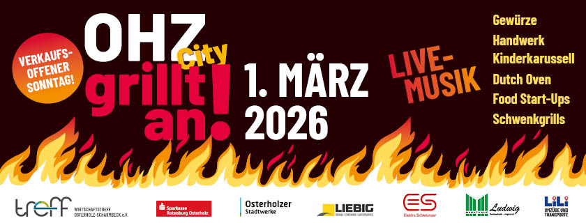 OHZ grillt an 2026 Banner